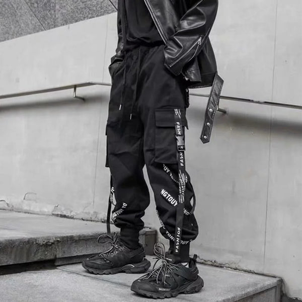 Pantalones Militares Funcionales con Múltiples Bolsillos y Cintura Ajustable