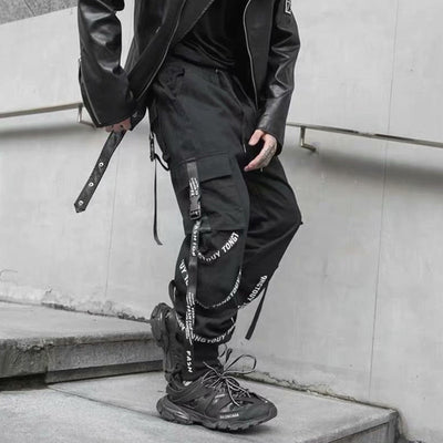 Pantalón Suelto Tendencia Coreana - Estilo Urbano Versátil - Image 3