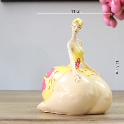 Estatua Decorativa Femenina - Figura Artística para el Hogar - Image 3