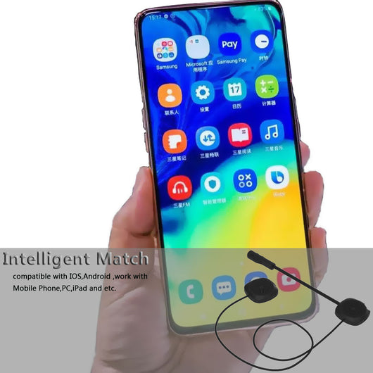 Casco de Moto con Auriculares Bluetooth Inalámbricos Integrados - Image 3