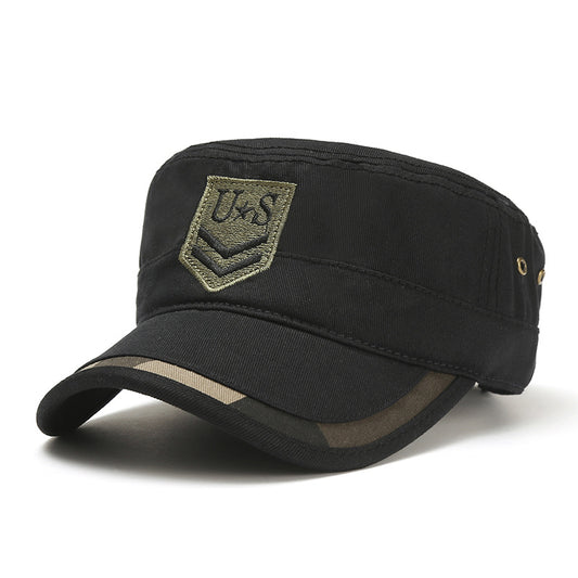 Gorra de Pesca Deportiva de Algodón con Visera Plana - Estilo Internacional