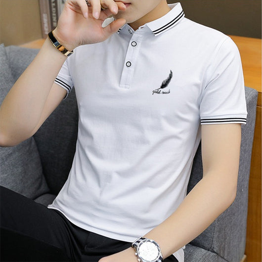 Polo Casual Ejecutivo Manga Corta para Jóvenes - Image 4