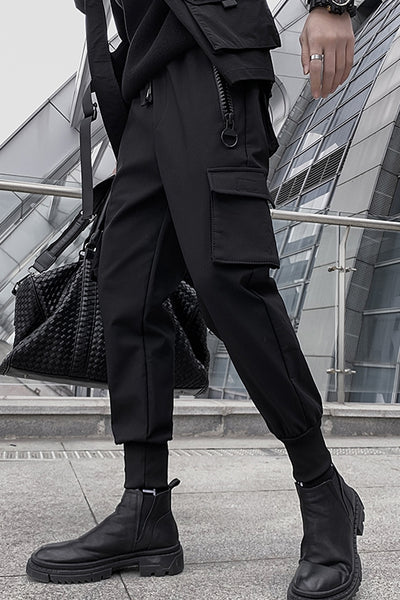 Pantalón Slim Fit Coreano de Moda Contemporánea - Image 6