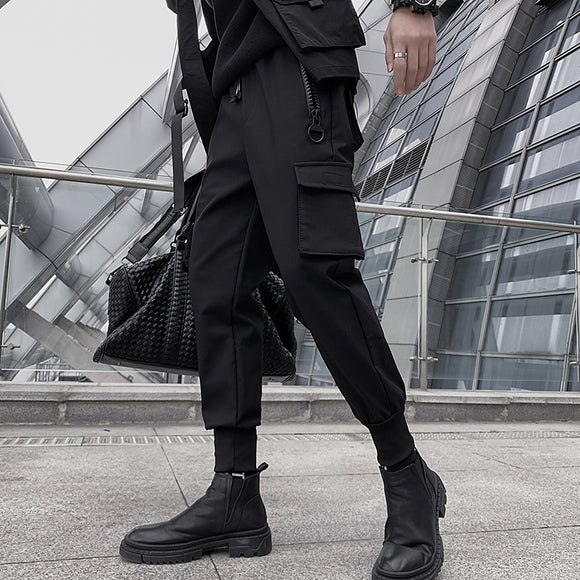 Pantalón Slim Fit Coreano de Moda Contemporánea