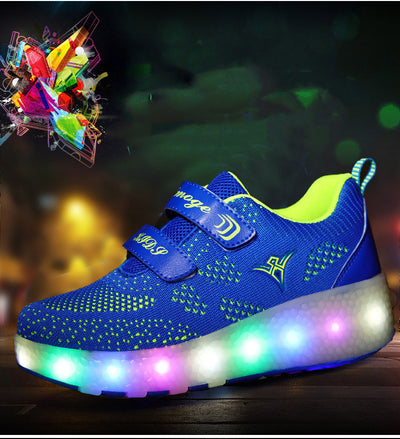 Zapatillas LED Recargables de Dos Ruedas - Image 10