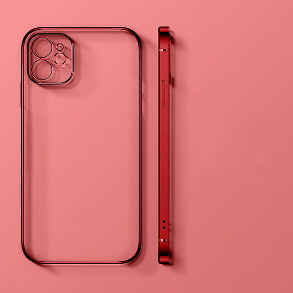Funda para Celular con Acabado Cromado Elegante