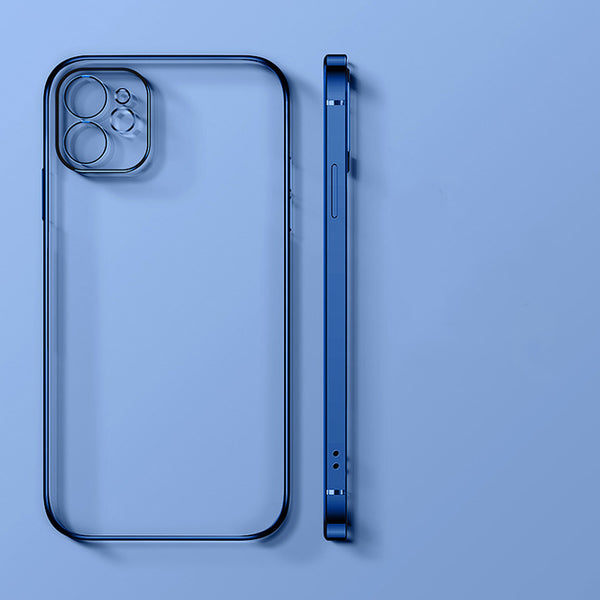 Funda para Celular con Acabado Cromado Elegante