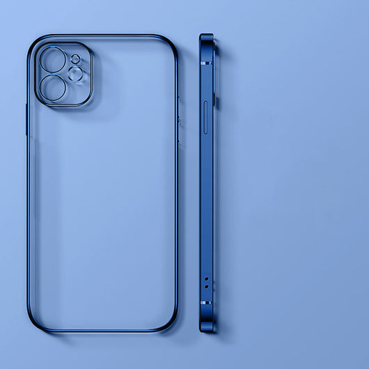 Funda para Celular con Acabado Cromado Elegante