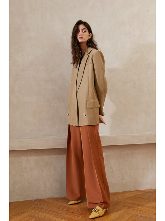 Pantalón Ancho Cintura Alta Estilo Retro con Caída Elegante - Image 10