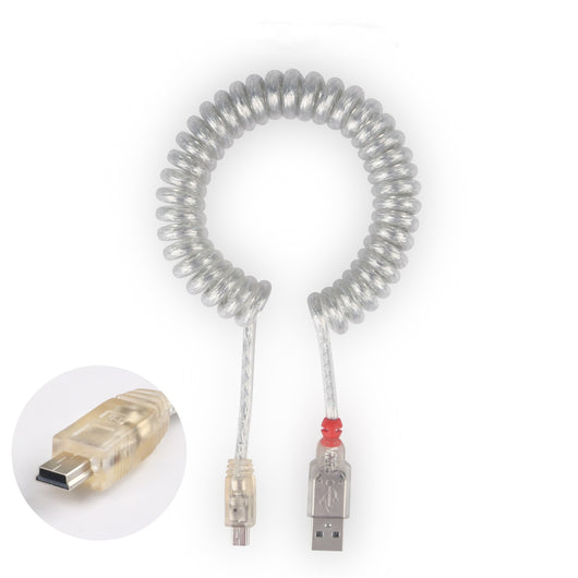 Cable de Datos USB para Teclado Mecánico en Espiral - Image 8