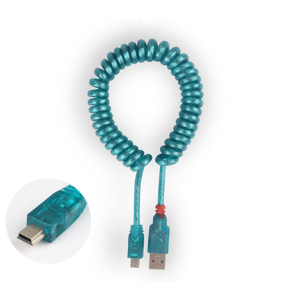 Cable de Datos USB para Teclado Mecánico en Espiral