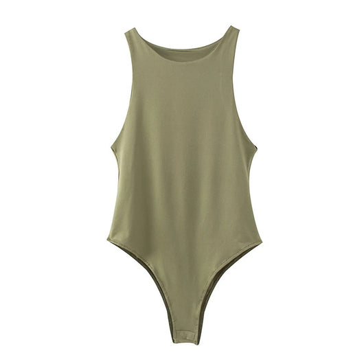 Body Ajustado sin Mangas Cuello Redondo - Image 15