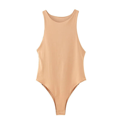 Body Ajustado sin Mangas Cuello Redondo - Image 20