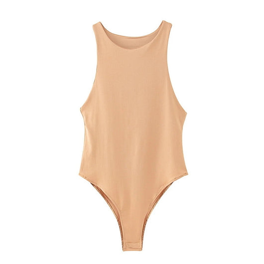 Body Ajustado sin Mangas Cuello Redondo - Image 20