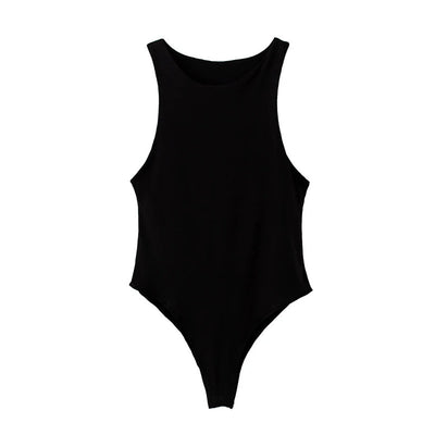 Body Ajustado sin Mangas Cuello Redondo - Image 23
