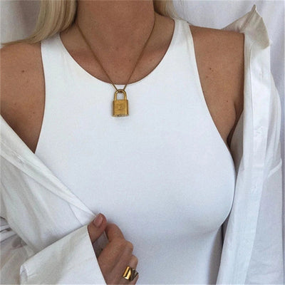 Body Ajustado sin Mangas Cuello Redondo - Image 8