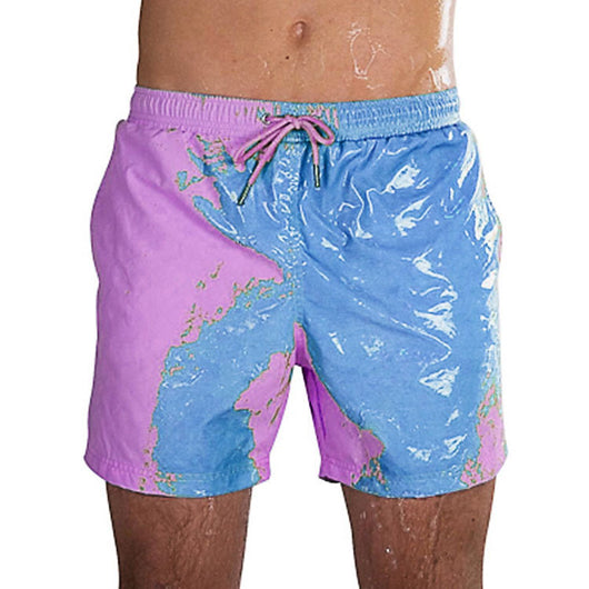 Shorts de Baño Termocromáticos para Hombre - Secado Rápido y Estilo Verano - Image 7