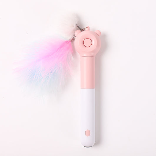 Varitas Láser Interactivas para Gatos con Campanillas y Plumas - Image 7