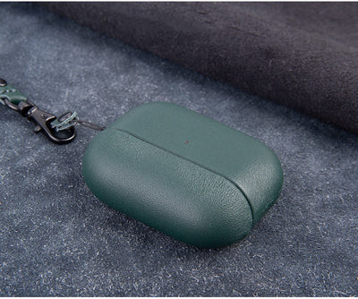 Funda Protectora de Cuero para Auriculares Bluetooth Inalámbricos Compatible con Apple - Image 9