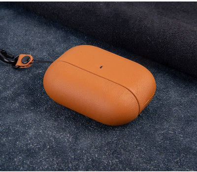 Funda Protectora de Cuero para Auriculares Bluetooth Inalámbricos Compatible con Apple - Image 8