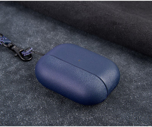 Funda Protectora de Cuero para Auriculares Bluetooth Inalámbricos Compatible con Apple - Image 2