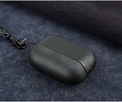 Funda Protectora de Cuero para Auriculares Bluetooth Inalámbricos Compatible con Apple - Image 3