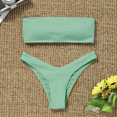 Bikini Tubo de Dos Piezas Sexy con Espalda Descubierta - Diseño Europeo - Image 21