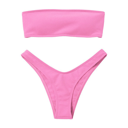 Bikini Tubo de Dos Piezas Sexy con Espalda Descubierta - Diseño Europeo - Image 3