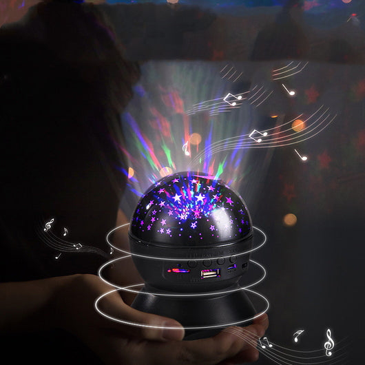 Proyector LED Bluetooth con Altavoces Multicolor Inmersivo - Image 7