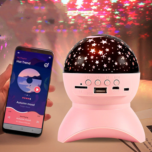 Proyector LED Bluetooth con Altavoces Multicolor Inmersivo - Image 2