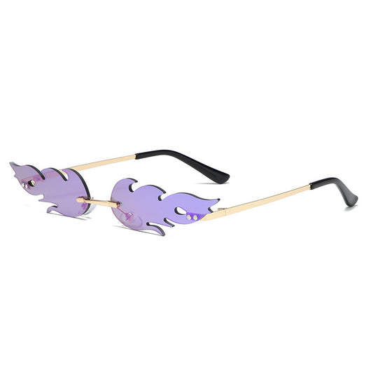 Gafas de Sol Flame Frameless Mujer y Hombre - Lentes UV400 Lujo Tendencia - Image 14
