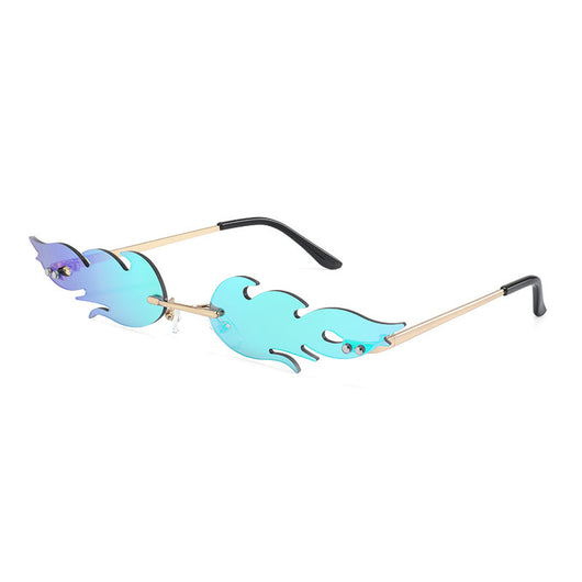 Gafas de Sol Flame Frameless Mujer y Hombre - Lentes UV400 Lujo Tendencia - Image 5
