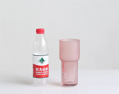 Jarrón de Cristal Esmerilado Nórdico Minimalista para Flores Secas - Image 2