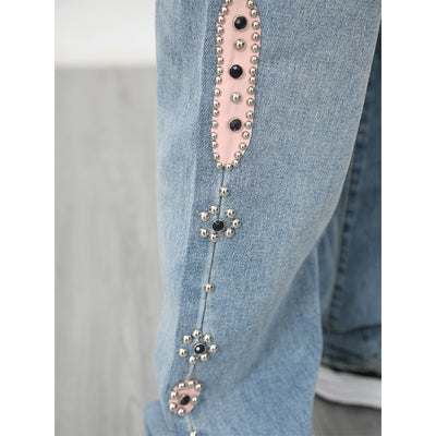 Pantalones Vaqueros High Street con Detalles de Acero - Image 10