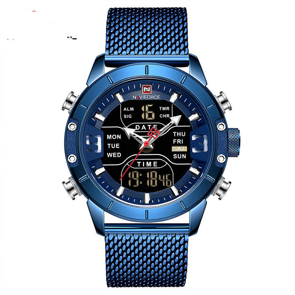 Reloj Empresarial Multifunción con Calendario y Alarma
