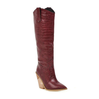 Botas Cortas de Gamuza Punta Aguda Estilo Caballero para Mujer - Image 7