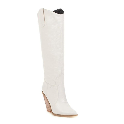 Botas Cortas de Gamuza Punta Aguda Estilo Caballero para Mujer