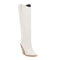 Botas Cortas de Gamuza Punta Aguda Estilo Caballero para Mujer