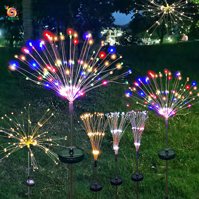 Luces LED Navideñas Exterior Efecto Fuegos Artificiales Cielo Estrellado