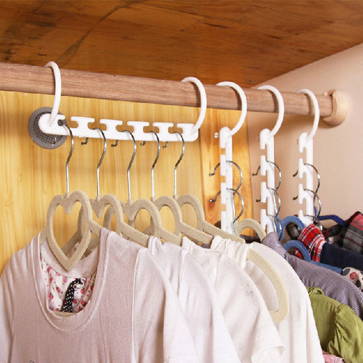 Perchero Plegable Resistente al Viento con 8 Unidades - Organizador de Ropa Multifuncional - Image 8