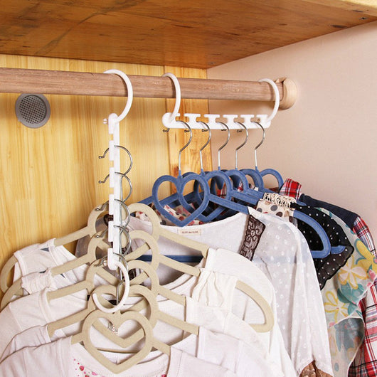 Perchero Plegable Resistente al Viento con 8 Unidades - Organizador de Ropa Multifuncional - Image 9