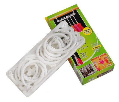 Perchero Plegable Resistente al Viento con 8 Unidades - Organizador de Ropa Multifuncional - Image 3