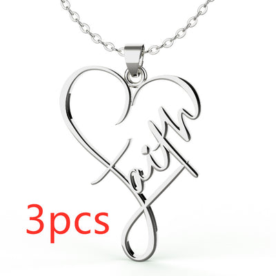Collar Colgante Corazón de Fe - Image 16