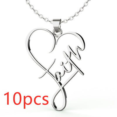 Collar Colgante Corazón de Fe - Image 3
