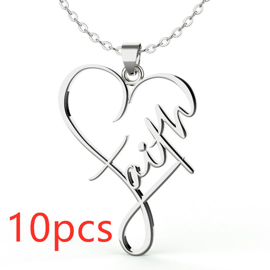 Collar Colgante Corazón de Fe - Image 3