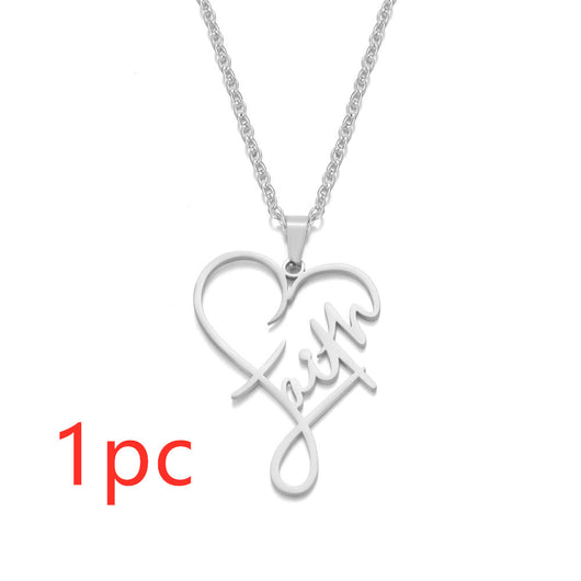 Collar Colgante Corazón de Fe - Image 4