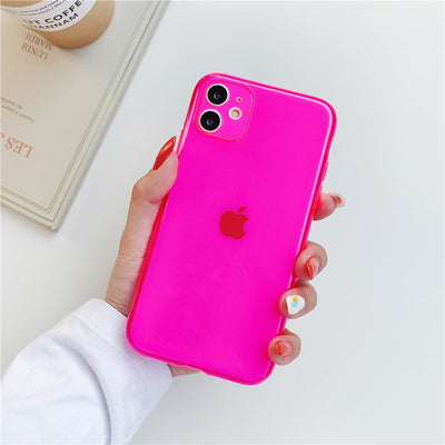 Funda Fluorescente para iPhone XS Max Transparente de Protección Total - Image 7