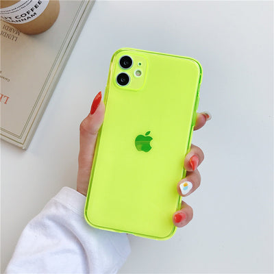Funda Fluorescente para iPhone XS Max Transparente de Protección Total - Image 8