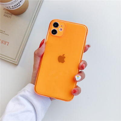 Funda Fluorescente para iPhone XS Max Transparente de Protección Total - Image 3