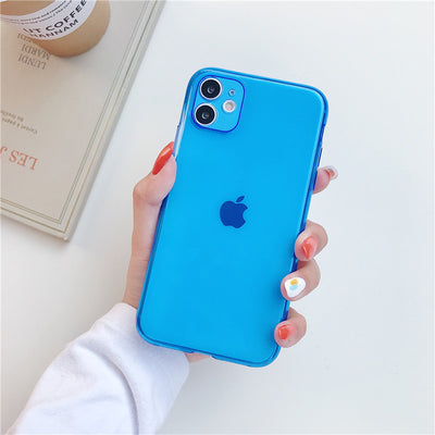 Funda Fluorescente para iPhone XS Max Transparente de Protección Total - Image 2